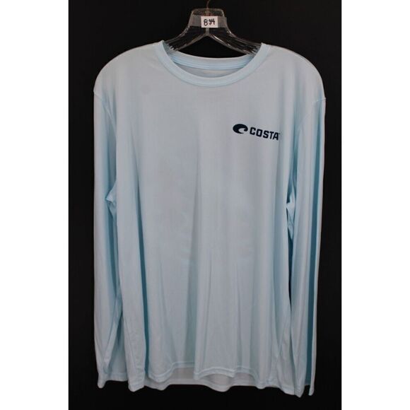 COSTA LARGE SWORD FISH CYAN T-SHIRT (NWOT) - Picture 1 of 6